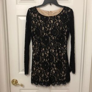 Lace Mustard Seed Romper great with heels